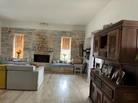 The house is located in Paros, 2.5 Km from Parikia in the Kakapetra-Aspries area. It is a two-story single-family house with a basement on an area of ​​4.5 acres with 20 olive trees, a well and an unlimited view of the sea and back to the mountain. I...