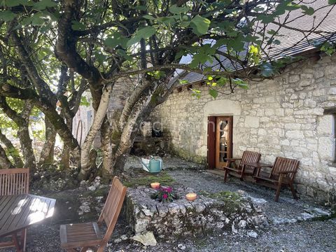 La maison (85 m2 env), construite au début du siècle, est vraiment très charmante et pleine de caractère. Elle est composée de : Un grand séjour/salle à manger (32 m2) avec sa cheminée en bricous et sa grosse poutre en chêne, au sol il y a des carrea...