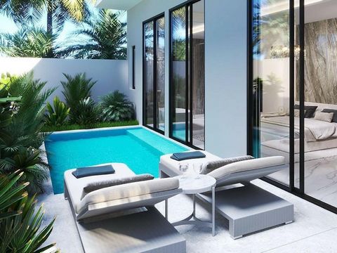 Hauptmerkmale Villen mit privatem Pool Hoher ROI FREEHOLD einzigartige Gelegenheit - Unbefristetes Eigentum * Eine Oase der Ruhe und des Luxus in der besten Gegend von Bali Einzigartige Lage: Ein tropischer Garten direkt am Meer 15 Premium Boutique V...