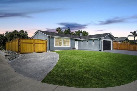 This home is stunning and perfectly positioned on a large corner lot! Strategically located within walking distance to El Toro Elementary, Diana Park, and Downtown Morgan Hill! This beautifully updated 3-bedroom, 1.5-bathroom home is ready to move in...