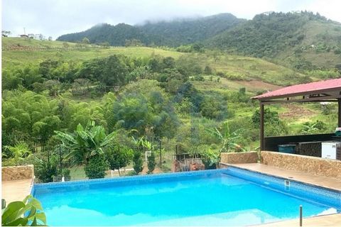 This spectacular country house in TOCOTÁ is a unique refuge in the middle of the mountains at kilometer 18 via the sea. Ideal for adventurous souls who love nature and unique places. A space to read, create and live surrounded by breeze and greenery....