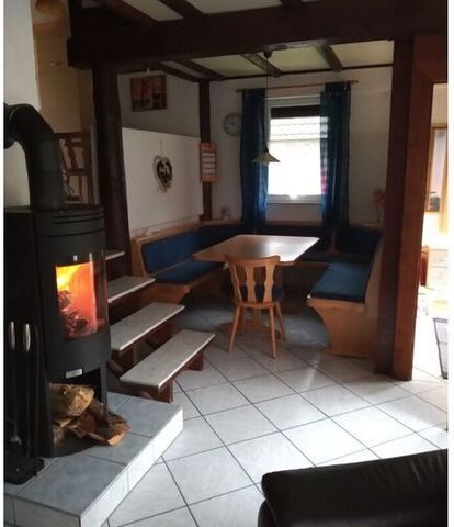 Holiday home for 6 people (max. 4 adults and 2 children) for rent on the idyllic Silbersee in the Kurhessian mountains. The holiday home is partly newly furnished. It has 2 bedrooms with balconies and 1 bedroom with a separate toilet (all bedrooms ar...