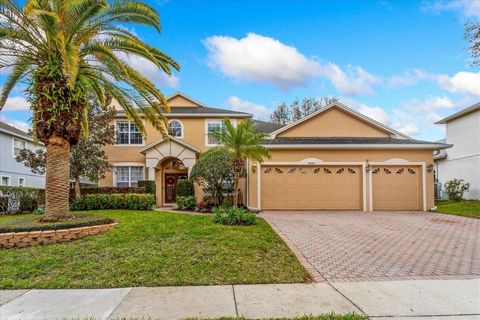 This beautiful FIVE bedroom home is conveniently located in Dr. Phillips in Southwest Orlando in the charming neighborhood of Emerald Forest. The home sits on a cul-de-sac and has great curb appeal with stately palms and mature landscaping. As you en...