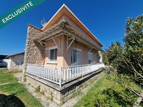 Maison de 100 M2 sur un parcelle de plus de 2000 M2 et un hangar de plus de 100 M2