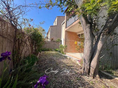 Nouveauté à Vitrolles, secteur SUD, quartier des Pinchinades, un appartement T3 de plain-pied, avec terrasse et jardin