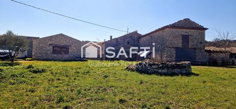 Maison en pierre de 100m², atelier aménageable, terrain constructible