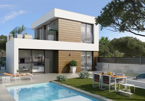 A new project of 23 luxury, detached villas with 3 bedrooms and 2,5 bathrooms. Every villa has the possibility of adding a private pool and a 65m2 underbuild garage with natural light which can cater for another bedroom and bathroom, gym, workshop et...
