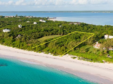 In the ultra private Narrows section of Harbor Island nothing stands between you and the pink sand beach. This rare Narrows lot features 200 feet of pristine pink sand frontage and almost 2 acres of buildable land, affording the owner dazzling views ...
