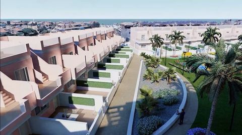 Spacious townhouses are part of a brandnew urbanisation in Torre de la Horadada and theyre conveniently located right by the water These two and threebedroom twobathroom townhouses provide a spacious front terrace with views of the pool and gardens T...