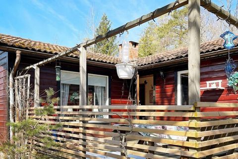 Welcome to S:t Anna archipelago Ramsdal at the entrance to Sandfjärden. This cottage is located in an area with scenic surroundings with a 5 minutes walk down to the sea and the sandy beach with a fantastic bathing jetty. There is nice forest paths n...