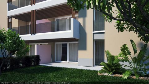 Bergamo - Conca Fiorita - we offer for sale apartment in new construction with garden. The property is a three-room apartment composed as follows: entrance, living area with kitchenette, two double bedrooms, one with en suite bathroom, second bathroo...