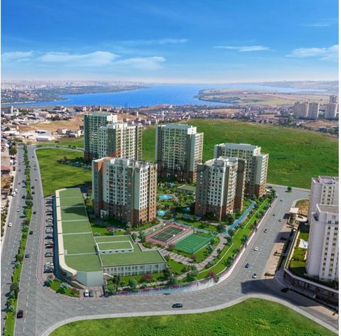 L’appartement à vendre est situé à Avcılar. Avcilar est la capitale d’Istanbul. Entouré par la mer de Marmara et le lac Kucukcekmece, il y a des cafés de divertissement, des restaurants, divers hôpitaux, des pharmacies, des écoles, des bazars publics...