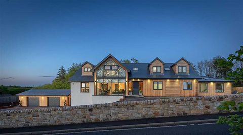With luxurious modern accommodation over three levels, Oakbank House is not a typical modern build. It's a stunning bespoke-designed home nestled in the countryside in a central Scotland location, and characterised by bountiful natural light and spac...