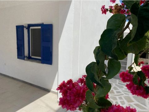 Apartment house in Antiparos for sale. 2-storey building within the Town of Antiparos (The specific area is called “Panagia’ which is located 300 meters from central square). There are 2 apartments (39,65 sq.m ground floor & 36 sq.m. 1 st floor,  plu...