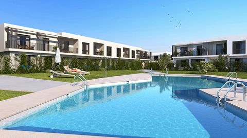 The complex consists of 32 spacious 4-bedroom townhouses with different interior layout options, modern design, open-plan living spaces with large terraces and solariums in some homes. Parking for two spaces on the surface. It is located on the golf ...