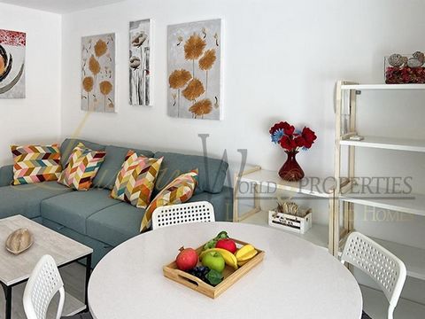 Luxury World Properties is pleased to offer an apartment in the El Camisón complex, located in Playa de las Américas. This beautiful apartment is situated on the ground floor, with no stairs, and has a surface of 41 m2. It features a bright living-di...
