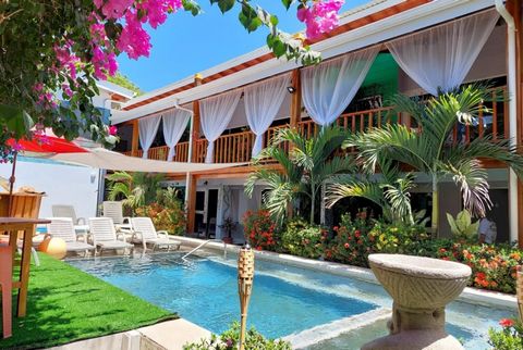 Situé dans la zone bleue du Costa Rica, cet hôtel est l’établissement d’investissement idéal pour ceux qui lorgnent sur le marché florissant de Samara. Avec un taux d’occupation louable et une gestion établie, il séduit aussi bien les investisseurs n...