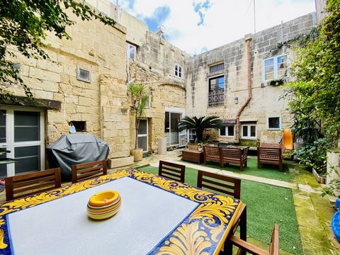 Beautifully converted House of Character situated within the Urban Conservation Area in a quiet alley in a very tranquil part of Zebbug. Set on a footprint of 240sqm boasts ample indoor and outdoor space ideal for young growing families. On entering ...