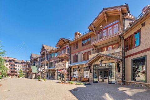 Welcome to an exceptional opportunity in Northstar Village. This resort retreat features a rare second-floor, corner unit with soaring ceilings and a wall of windows. A grand foyer welcomes you into the great room, where a granite-surround gas firepl...