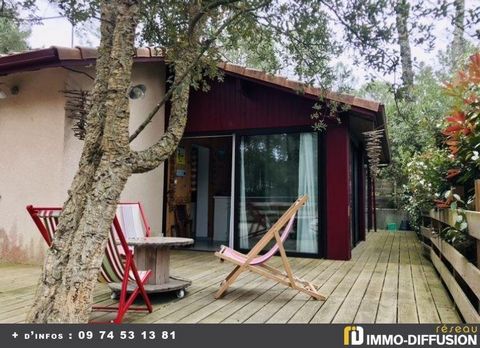 Mandate N°FRP154822 : House approximately 44 m2 including 3 room(s) - 2 bed-rooms, Sight : Forêt. - Equipement annex : Terrace, parking, double vitrage, piscine, - chauffage : electrique - Class Energy E : 327 kWh.m2.year - More information is avaibl...