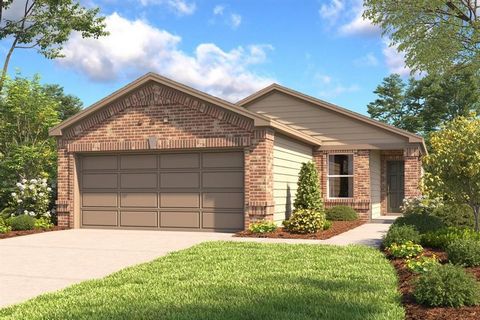KB HOME NEW CONSTRUCTION - Welcome home to 4935 Gazelle Leap Lane located in Deer Run Meadows and zoned to Lamar Consolidated ISD! This floor plan features 3 bedrooms, 2 full baths, Den with French Doors, Covered Back Patio and an attached 2-car gara...