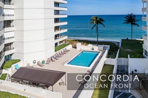 Condominium exceptionnel CONCORDIA en bord de mer South Palm Beach avec vue sur l’océan et l’intercôte! Ne manquez pas cette occasion rare. Ce spacieux condo lumineux et aéré de 1340 pieds carrés se compose d’un grand salon et salle à manger, de deux...