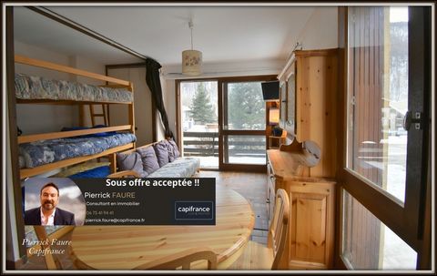 A vendre SERRE-CHEVALIER, LA SALLE LES ALPES, STUDIO de 24.5m² + casier à ski