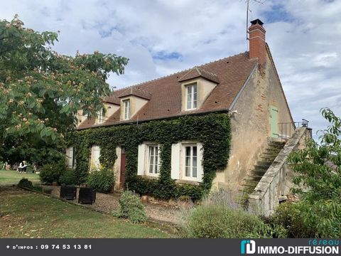 Mandate N°FRP147957 : House approximately 168 m2 including 6 room(s) - 4 bed-rooms - Site : 4640 m2, Sight : Campagne. Built in 1890 - Equipement annex : Garden, Cour *, double vitrage, cellier, Fireplace, véranda, - chauffage : fioul - Class Energy ...