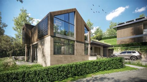 Building plot with full planning consent to construct an architecturally designed, four-bedroom, detached, sustainable home on the edge of the Charlcombe Valley in Bath offering stunning views. Potential for a private self-build or developer. GIA Gro...