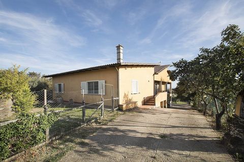 Caprarola, quartier Cucciale, maison jumelée entière idéale pour deux familles avec taverne et garage en contrebas. La villa a été achevée au début des années 2000 et est entourée d'un terrain d'environ 2000 m2. clôturé et éclairé, avec 20 oliviers. ...