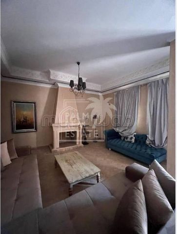 Charming riad villa with residential lagoon in the legendary palm grove of Marrakech Villa in secure complex with hotel restaurant shops green areas, villa of 300m, composed of a double living room, dining area, fireplace, 3 bedrooms with fitted ward...