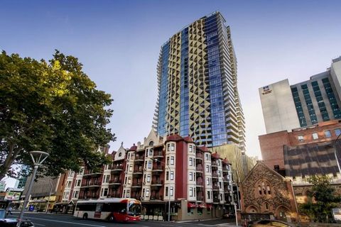 Contact Gerry on ... to arrange a viewing. Situated on the 33rd level of the exclusive Sky Residences Realm tower, this amazing apartment will impress you. Located in the heart of Adelaide city within walking distance of many amenities including Rund...
