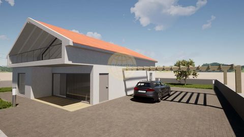 Located in Cadaval. House T2+1 Ground floor: Living room and kitchen in Open Space, 2 bedrooms with wardrobes, of which 1 is en suite and 2 bathrooms. Attic: The attic consists of 1 bedroom, 1 bathroom and 1 large living room with a large glazed wind...
