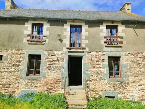 Stone house to renovate. In the countryside and 5 minutes from the village of EREAC. A property, consisting of: A house for residential use, to be renovated, comprising: -In the basement: cellar: On the raised ground floor: entrance, kitchen, dining ...