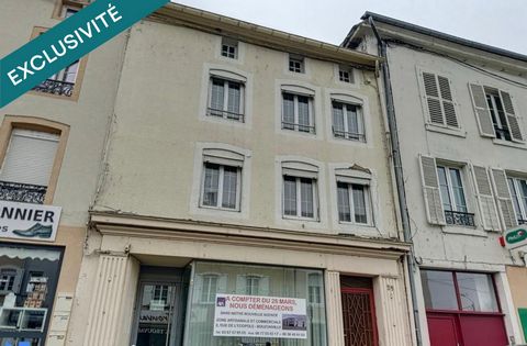 Immeuble en centre ville avec Local loué