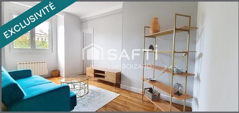 APPART F2 meublé SANS TRAVAUX 45m2 ASCENSEUR PARKING
