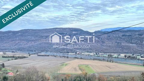 Charmante maison de campagne sans vis-à-vis à Peyrieu(01300) sur 10000 m2 de terrain
