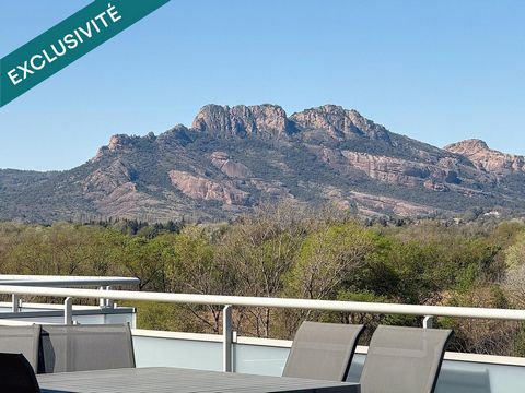Appartement d’exception avec vue imprenable sur le Rocher de Roquebrune – Terrasse XXL & garage 5 places.