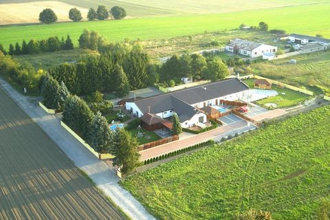 Sieciemin is a quiet village 20 km from the Baltic coast and 15 km east of Koszalin. This piece of land between the sea and numerous lakes is perfect for recreation and outdoor activities. A spacious and comfortable holiday home with excellent facili...