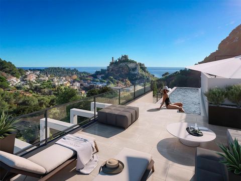New construction EZE Village avec VUE MER : We present this new VEFA building overlooking the village of EZE on the Côte d'Azur. Between Nice and Monaco, in an enchanting natural setting, this is an exceptional future development with swimming pool. ...