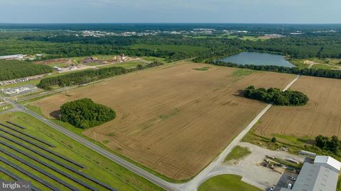 Unique opportunity to purchase a Heavy Industrial zoned property with subdivision potential in Northern Wicomico County. Property is surrounded by various industrial businesses and solar farms and offers rail access with left side of property flanked...
