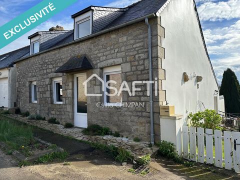Located in Lohuec (22160) in a rural environment, this charming house benefits from a western exposure offering beautiful sunsets. Close to a school, it is ideal for a primary residence. The 762 m² plot offers a backyard with shelters, terrace and en...