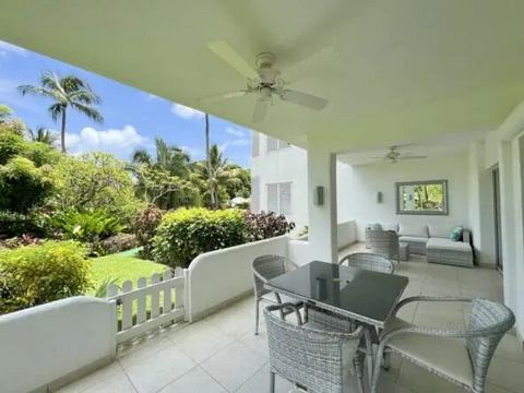 Glitter Bay offers spacious apartments just a few steps from the beautiful Caribbean Sea. Located on the west coast of Barbados, 110 is a two bedroom apartment. Sitting on the ground level with views of the lush gardens & a peep of the pools. A great...