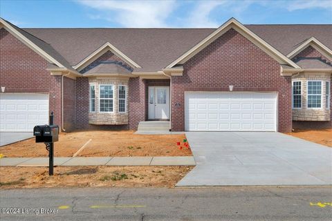 **New Construction** Patio homes in Villas at Grand Oak in Bullitt County! Multiple units currently available to make your own! 9ft ceilings, (2) bed, and (3) bedroom options. This unit is a (2) bedroom (2) full bath with a full, unfinished walkout b...