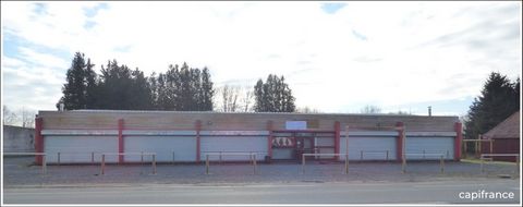 Dpt Pas de Calais (62), Proche ARRAS Local commercial 900 m2 - Axe passant - Parkings - Vente à terme libre