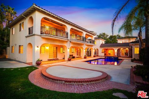 You are going to fall in love with this eclectic, Toluca Lake, gated Spanish-Mediterranean (with Santa Barbara flair) sprawling resort-like estate resting on over 3/4 acre flat! And great news, the owner is open to SELLER FINANCING (please inquire). ...