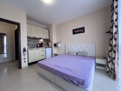 Fully furnished studio apartment for sale in an elite residential complex Cascadas Family Resort in the center of Sunny Beach, 500 meters from the central beach The total area is 31 sq. m. 3rd floor with lift. The apartment is for sale turn-key finis...