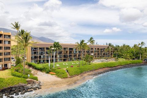 Amazing oceanfront 2 bed, 2 bath Maalaea Banyans gives a clean slate to remodel the vacation rental of your dreams. Vaulted wood beam ceilings enhance the gorgeous ocean views featuring the migrating Humpback whales and nesting turtles. This coveted ...