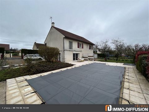 Mandate N°FRP159810 : House approximately 90 m2 including 5 room(s) - 3 bed-rooms - Garden : 897 m2. Built in 1986 - Equipement annex : Garden, Cour *, Terrace, Balcony, Garage, parking, double vitrage, piscine, Fireplace, Cellar - chauffage : bois -...
