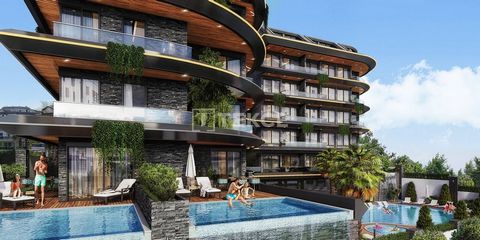Stylish Properties for Sale 300m from the Sea in Alanya Located in Kestel, these properties for sale are situated within a site spanning 2158 m² with two blocks and rich social facilities. Alanya, renowned for its golden beaches stretching east and w...
